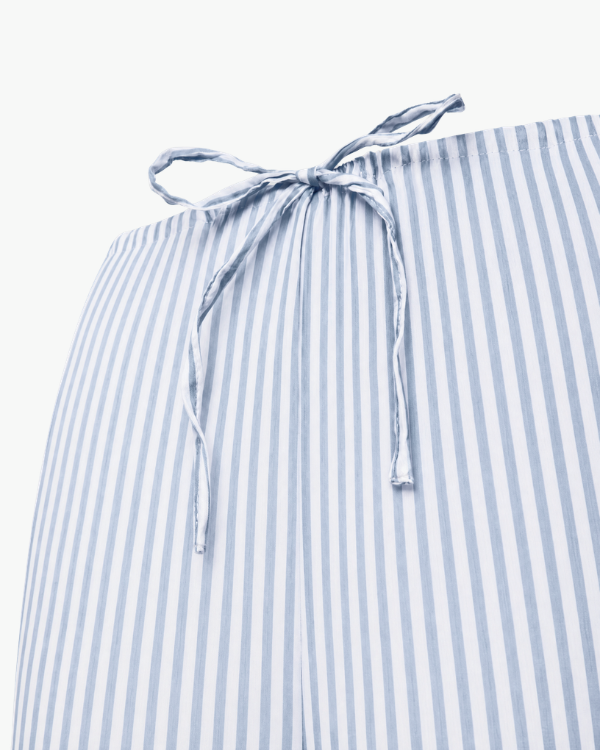 Linen pants blue